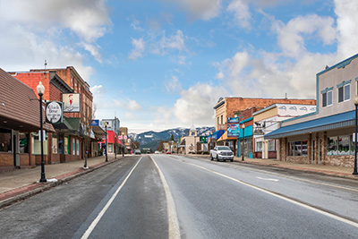 Newport,W ashington,Usa Main Street